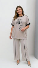 Női melegítőruha plus size 8182
