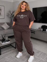 Női melegítőruha plus size 8182