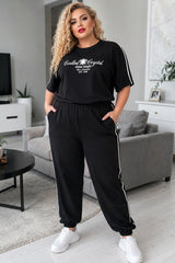 Női melegítőruha plus size 8182