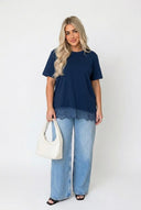 Női póló, plus size 1928
