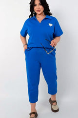 Női melegítőruha plus size 8182