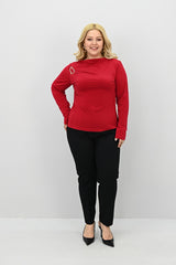 Női plus size csipke blúz 1449-23