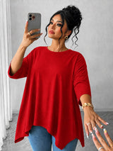 Női plus size csipke blúz 1449-23