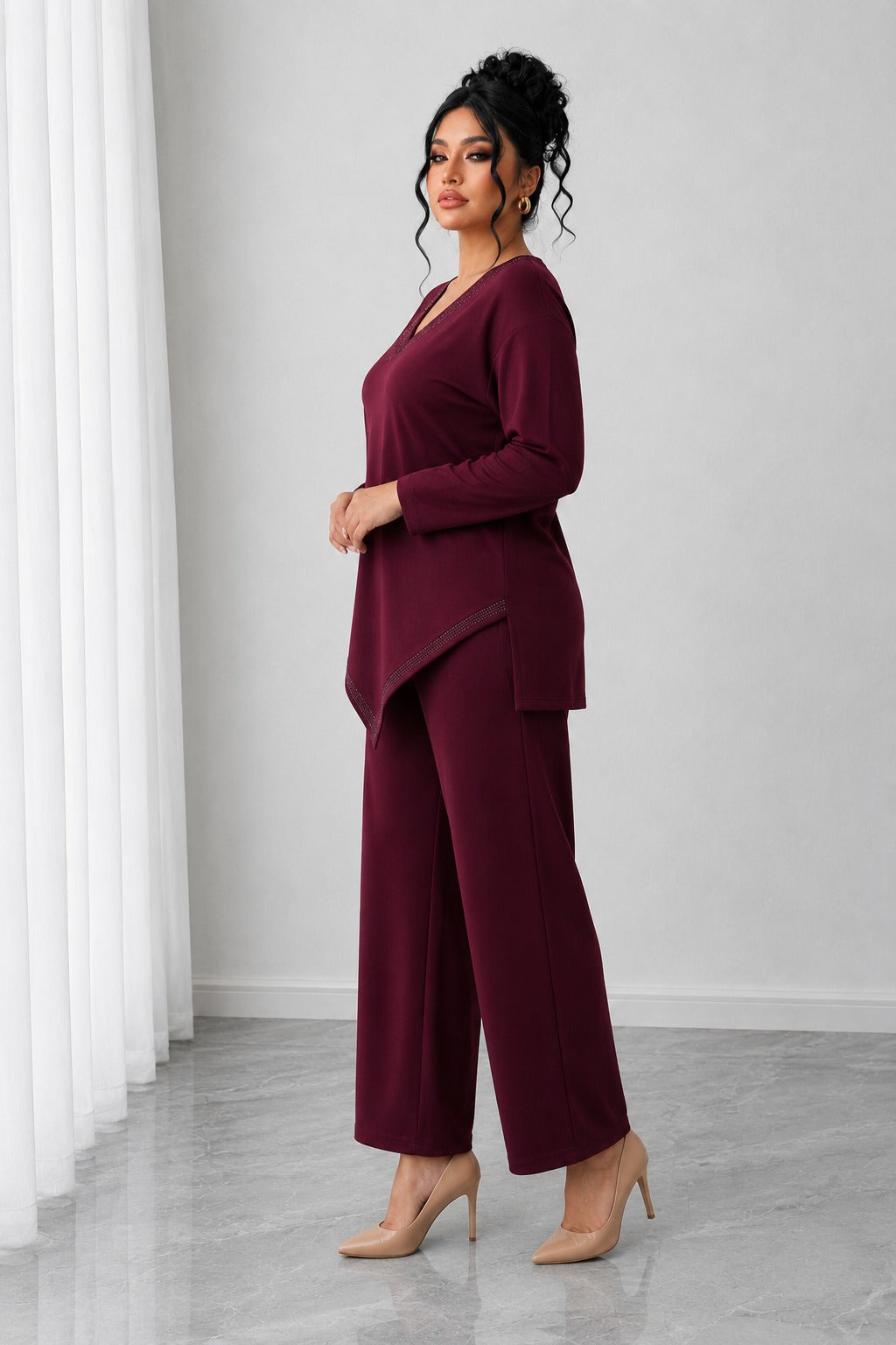 Női melegítőruha plus size 8182