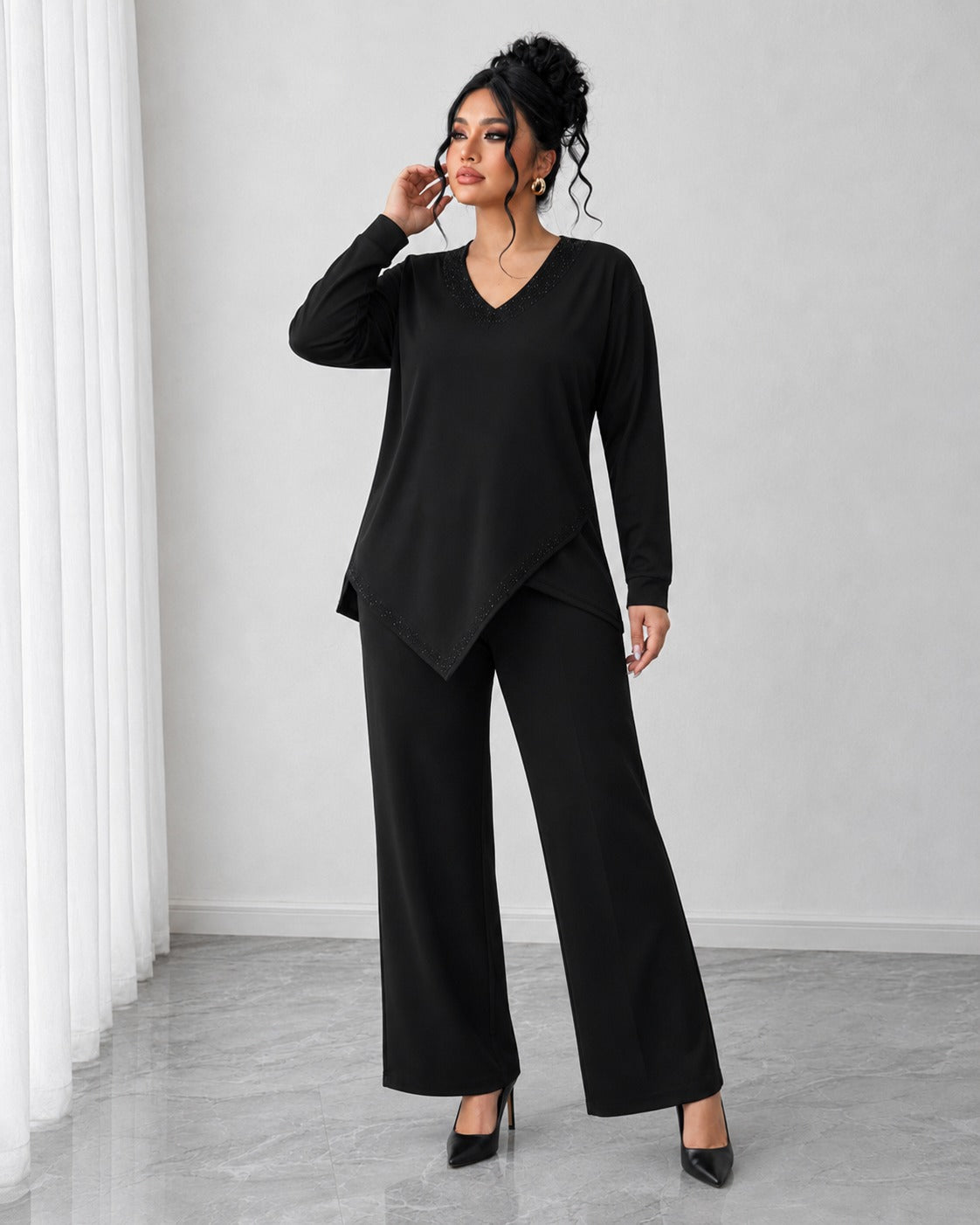 Tréningek, Női melegítőruha plus size 8182, bigsize.ro
