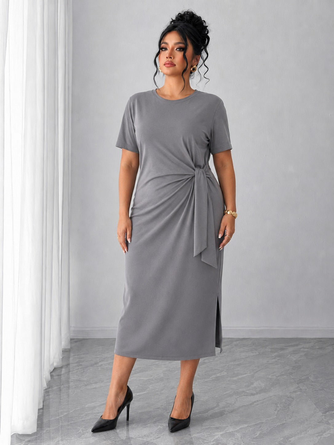 Női ruha, plus size 2202