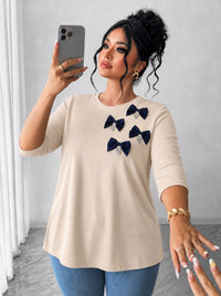 Női plus size csipke blúz 1449-23