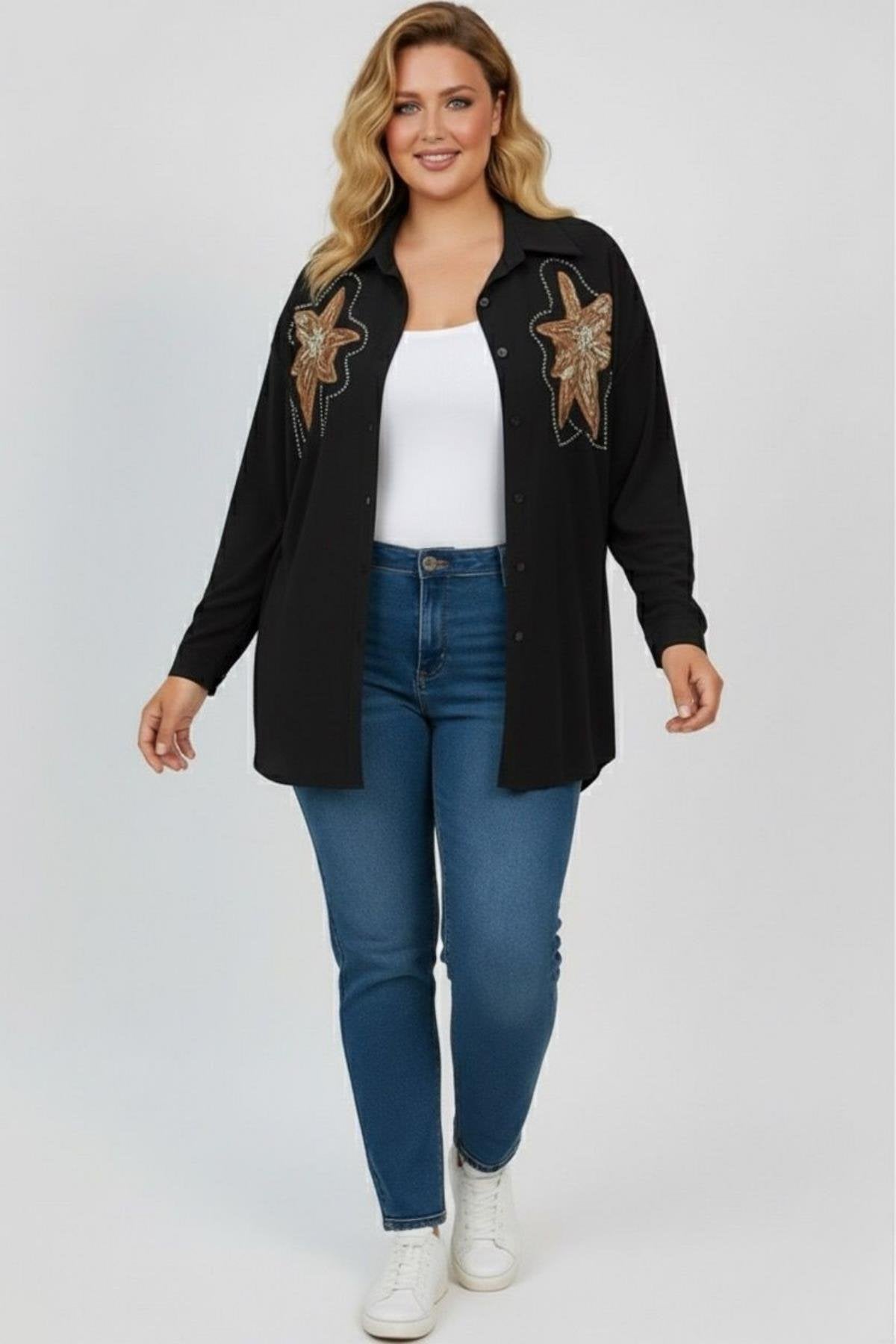 Női ing, nagy méretek, 1673-24