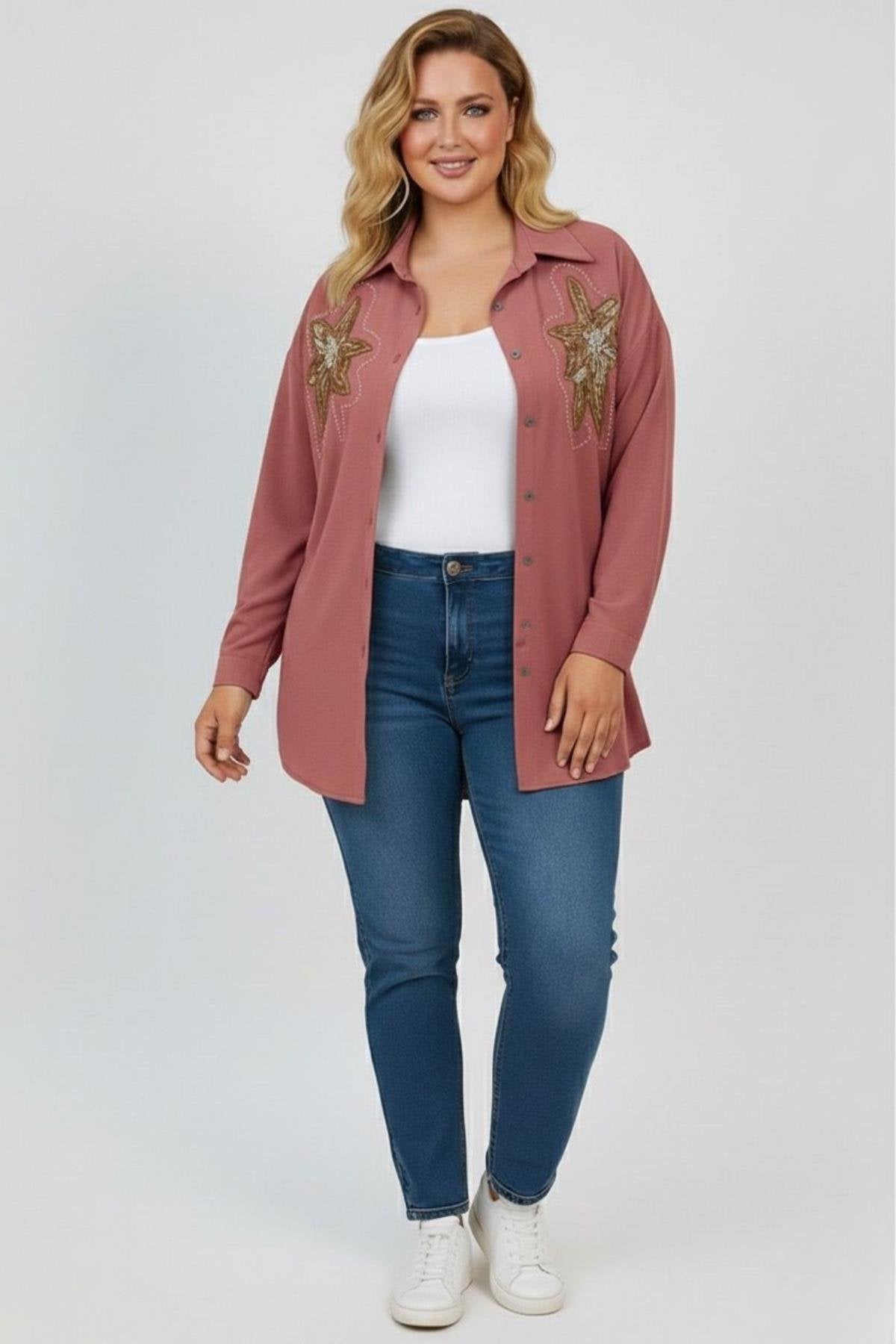 Női ing, nagy méretek, 1673-24