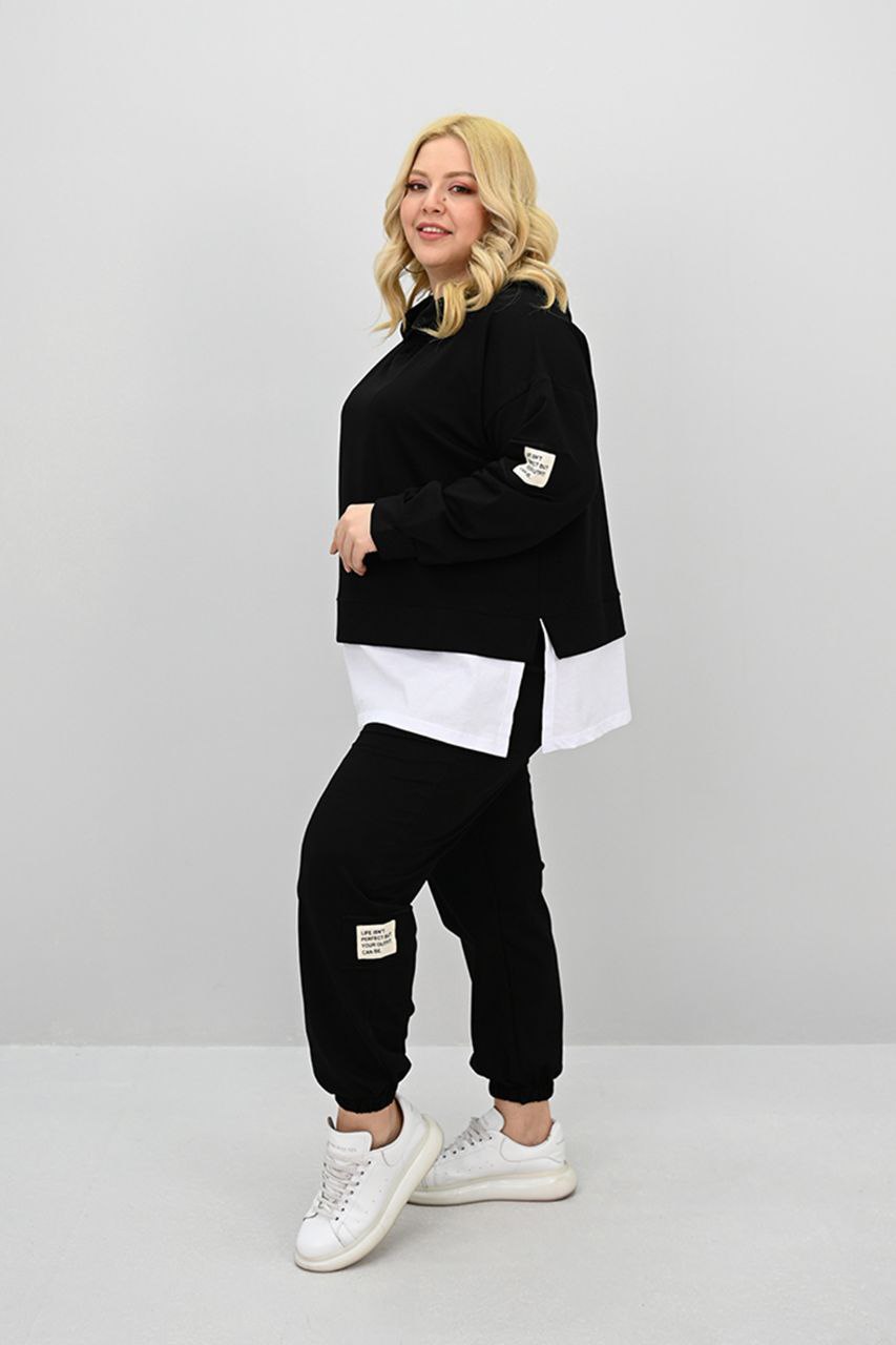 Női melegítőruha plus size 8182