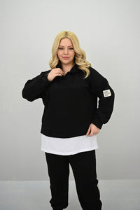 Női melegítőruha plus size 8182