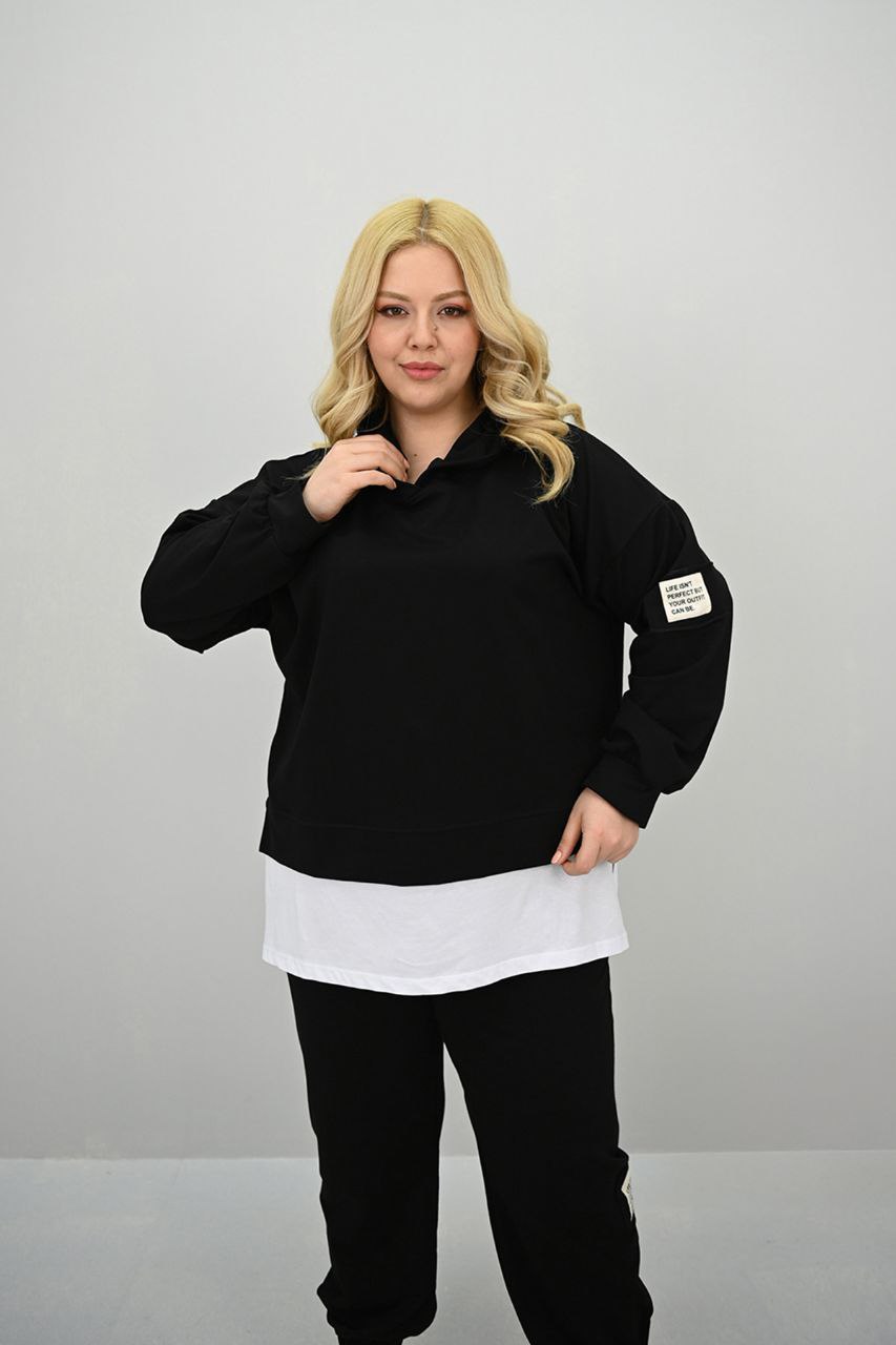 Női melegítőruha plus size 8182