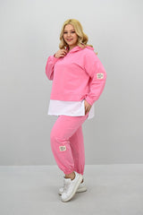 Női melegítőruha plus size 8182