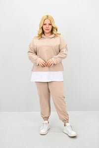 Női melegítőruha plus size 8182