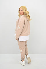 Női melegítőruha plus size 8182