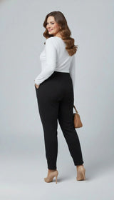 Pantaloni dama marimi mari 6303