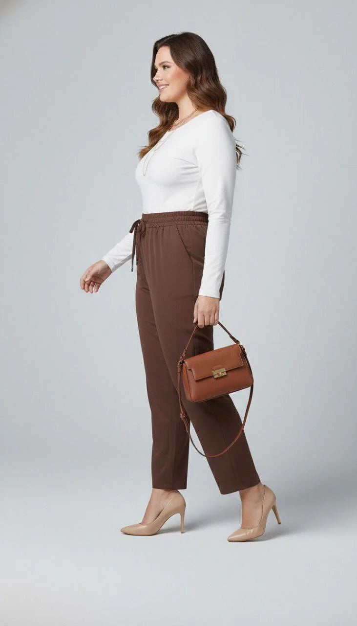 Pantaloni dama marimi mari 6303