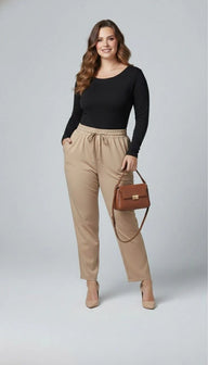 Pantaloni dama marimi mari 6303