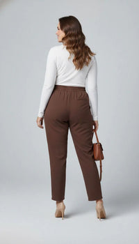 Pantaloni dama marimi mari 6303