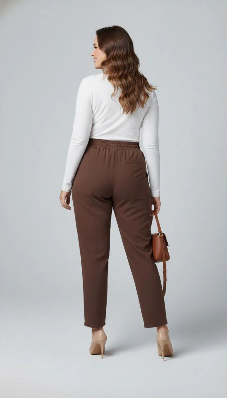 Pantaloni dama marimi mari 6303