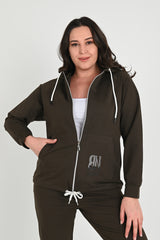 Női melegítőruha plus size 8037