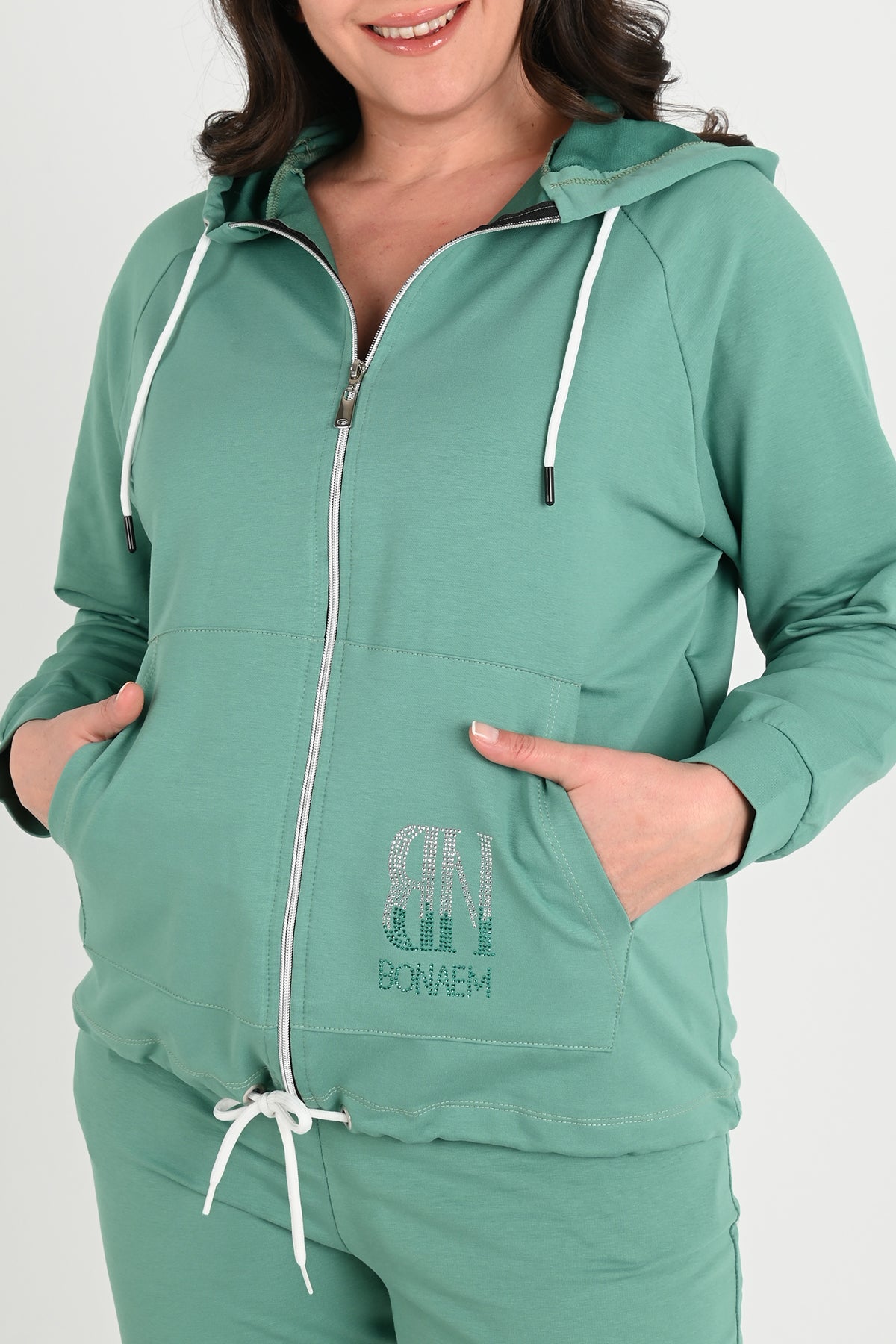 Női melegítőruha plus size 8037